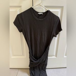 JAMES PERSE Grey short sleeve dress
